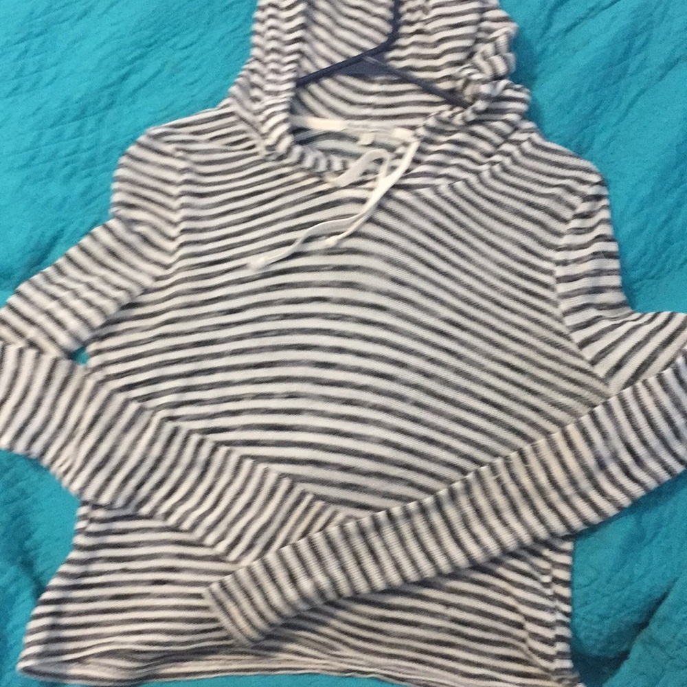 Charlotte Russe Cropped Hoodie